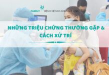 Những triệu chứng thường gặp và cách xử trí