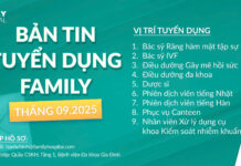 Bản tin tuyển dụng tháng 9.2025